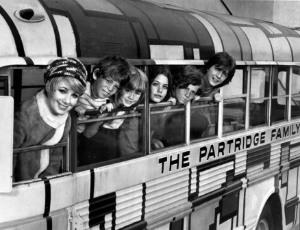 It may have been  the Cowsills  singing but America fell in love with the Partridges. Photo Credit: Wiki Commons (Public Domain).